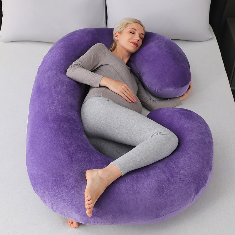 HKM-422291 Detachable Multi-functional Pregnancy Pillow for Side Sleepers - 70x140cm
