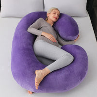 HKM-422291 Detachable Multi-functional Pregnancy Pillow for Side Sleepers - 70x140cm