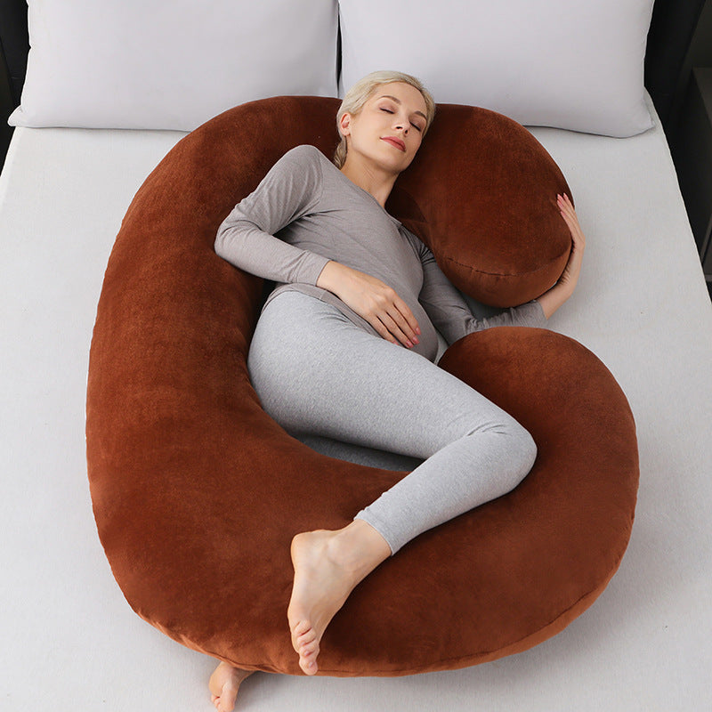 HKM-422291 Detachable Multi-functional Pregnancy Pillow for Side Sleepers - 70x140cm