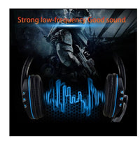 HKM-422547 Over-Ear Gaming Headset with Soft PU Leather, 3.5mm Wired Connection, Compatible with PS/XB1/Switch/PC/Phone