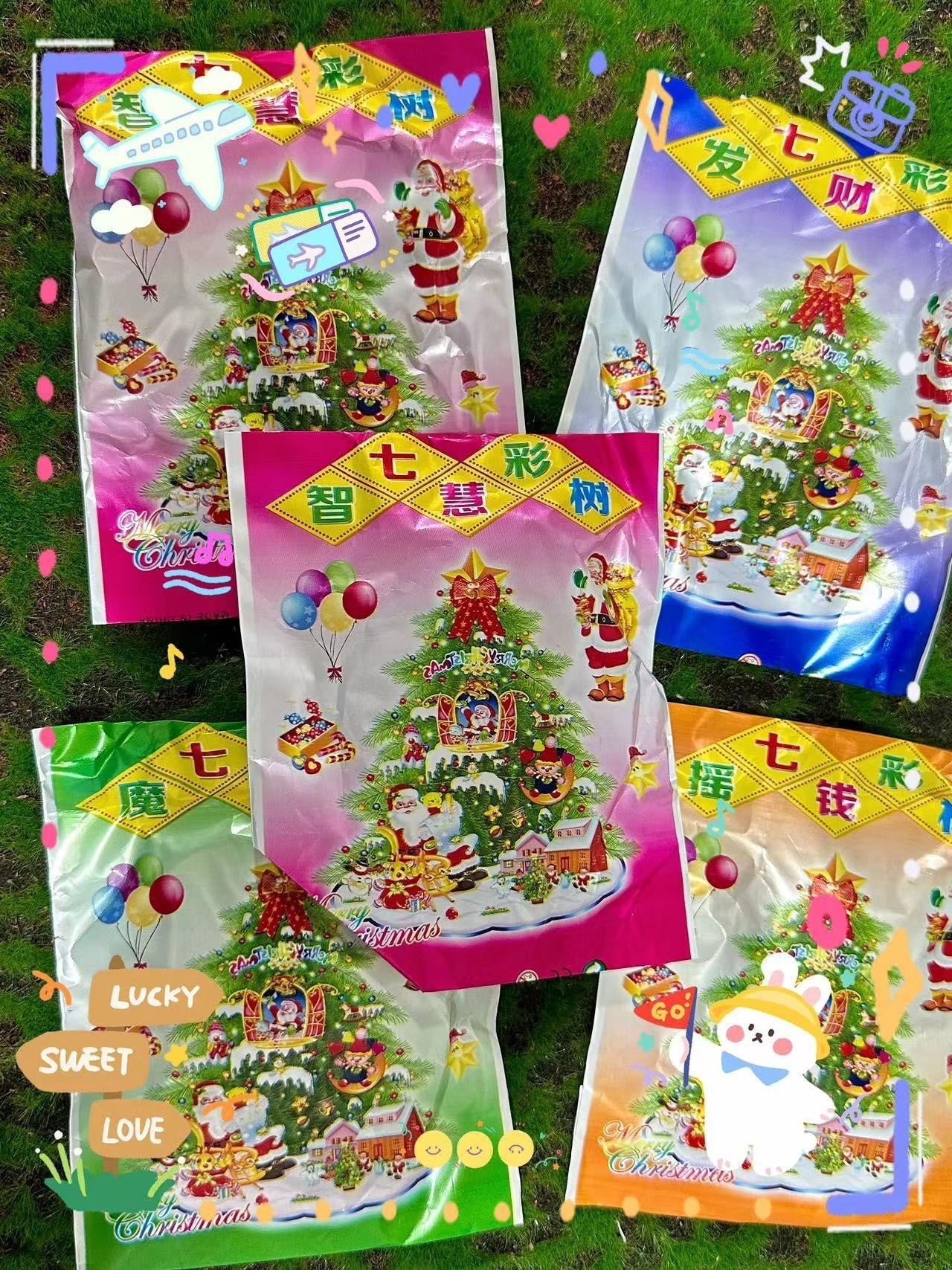 HKM-422611 Colorful DIY Watering Crystal Paper Tree - Interactive Playset for Kids Aged 3-6