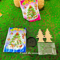 HKM-422611 Colorful DIY Watering Crystal Paper Tree - Interactive Playset for Kids Aged 3-6