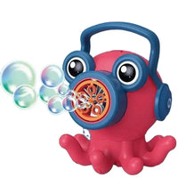 HKM-422739 Automatic Rotating Octopus Bubble Maker Machine for Kids - Fun Soap Bubble Blower Toy