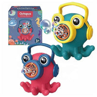 HKM-422739 Automatic Rotating Octopus Bubble Maker Machine for Kids - Fun Soap Bubble Blower Toy
