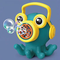 HKM-422739 Automatic Rotating Octopus Bubble Maker Machine for Kids - Fun Soap Bubble Blower Toy