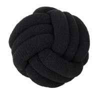HKM-422867 Nordic Design Round Lamb Wool Cushion for Living Room - 27-30cm Diameter