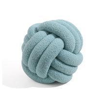 HKM-422867 Nordic Design Round Lamb Wool Cushion for Living Room - 27-30cm Diameter