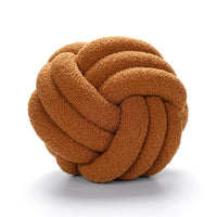 HKM-422867 Nordic Design Round Lamb Wool Cushion for Living Room - 27-30cm Diameter