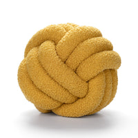 HKM-422867 Nordic Design Round Lamb Wool Cushion for Living Room - 27-30cm Diameter