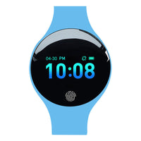 HKM-422995 Bluetooth Smart Watch with Vibrating Alarm, Pedometer, and Multi-Platform Compatibility for All Ages