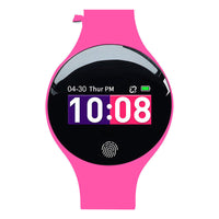 HKM-422995 Bluetooth Smart Watch with Vibrating Alarm, Pedometer, and Multi-Platform Compatibility for All Ages