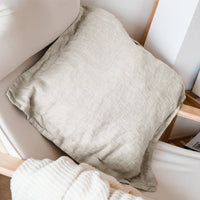 HKM-423443 Linen Wide Side Pillowcase - Simple Skin-Friendly Cotton in Various Sizes
