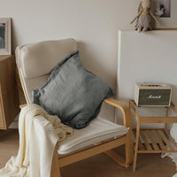HKM-423443 Linen Wide Side Pillowcase - Simple Skin-Friendly Cotton in Various Sizes