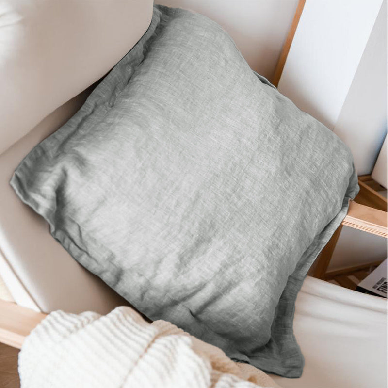 HKM-423443 Linen Wide Side Pillowcase - Simple Skin-Friendly Cotton in Various Sizes