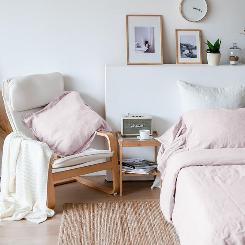 HKM-423443 Linen Wide Side Pillowcase - Simple Skin-Friendly Cotton in Various Sizes
