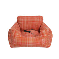 HKM-423507 Pet Travel Car Seat with Safety Belt and Removable Cover, Various Colors Available
