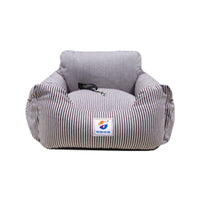 HKM-423507 Pet Travel Car Seat with Safety Belt and Removable Cover, Various Colors Available