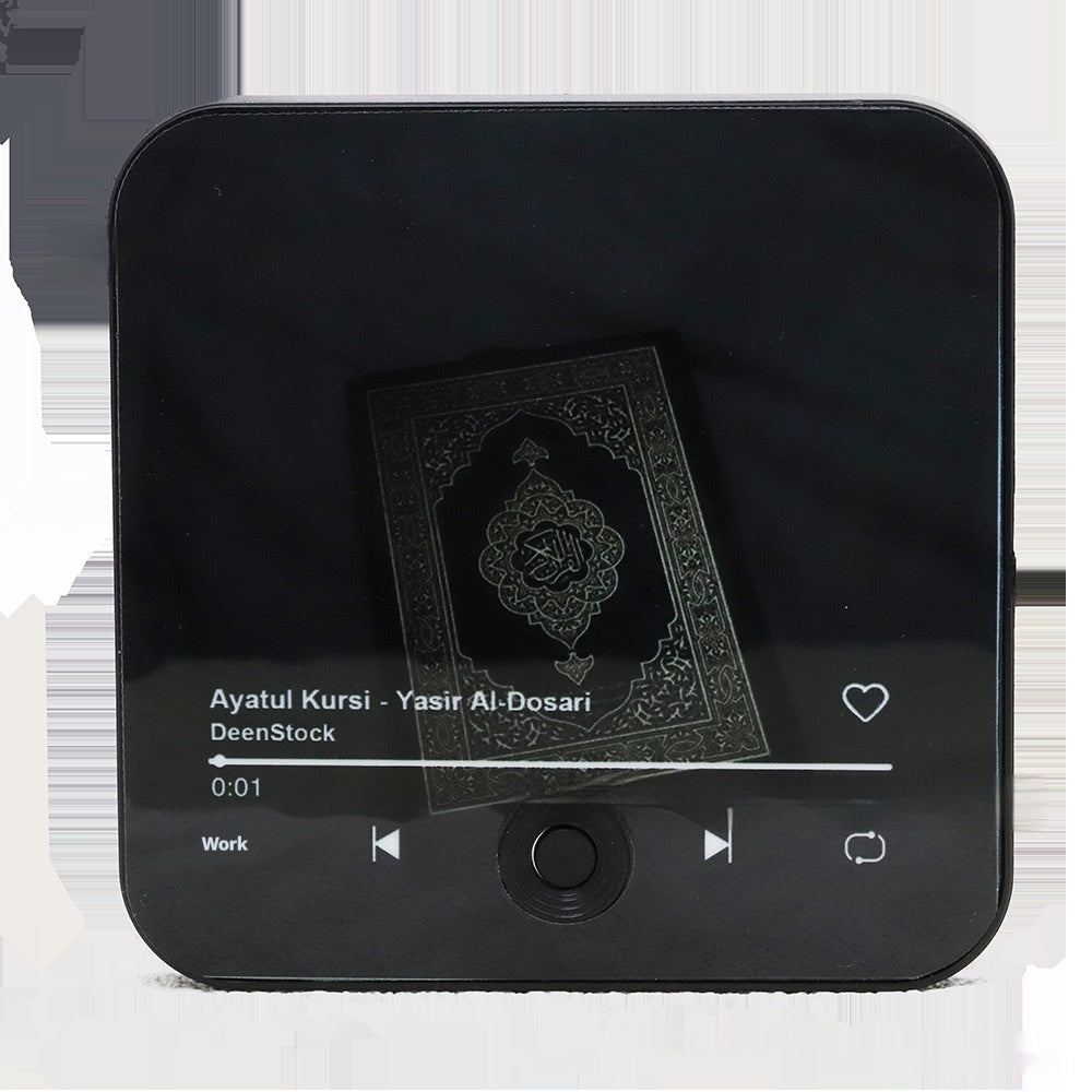 HKM-423571 Music Box Refrigerator Magnet - Rechargeable ABS Design, 10x10cm, Plays 30 Songs