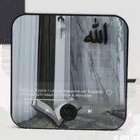 HKM-423571 Music Box Refrigerator Magnet - Rechargeable ABS Design, 10x10cm, Plays 30 Songs