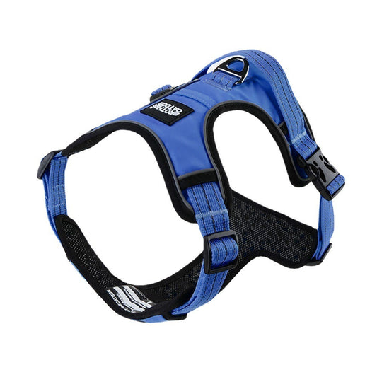 HKM-423827 Reflective Breathable Nylon Dog Rope Vest Leash in Multiple Colors
