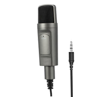 HKM-424339 USB Omnidirectional Condenser Microphone for Live Streaming, Recording, and Gaming