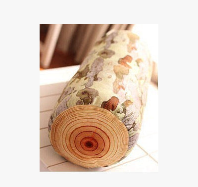HKM-424595 Creative Simulation Cushion Car Headrest Pillow - Ginkgo & Sycamore Variants, Plush, 39x8cm & 48x19cm