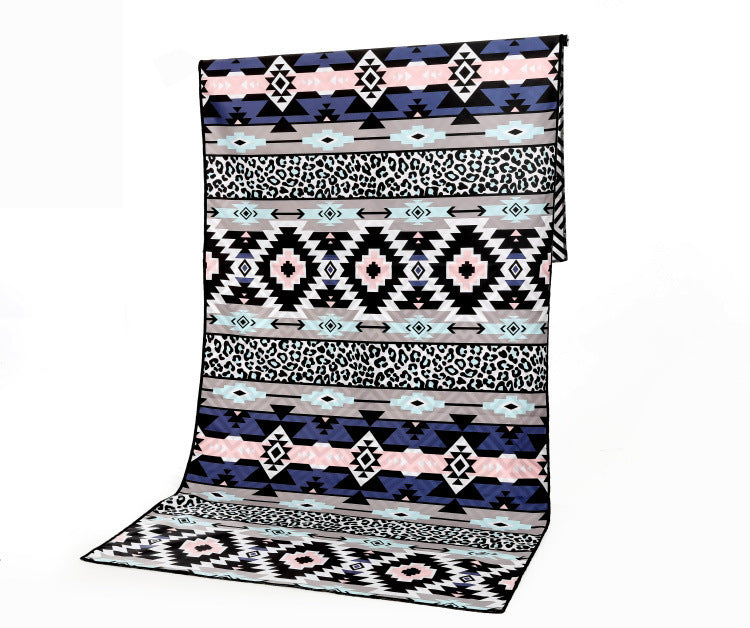HKM-425363 Superfine Fiber Travel Outdoor Sports Beach Towel - Lightweight 175x75cm, 280g