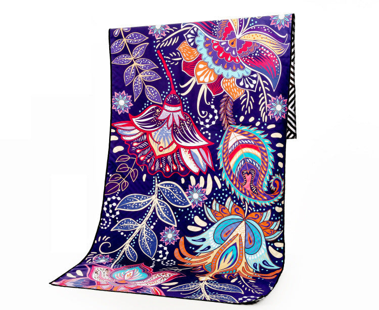 HKM-425363 Superfine Fiber Travel Outdoor Sports Beach Towel - Lightweight 175x75cm, 280g