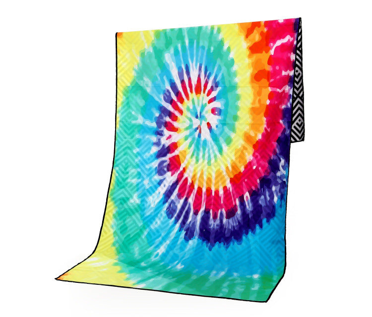 HKM-425363 Superfine Fiber Travel Outdoor Sports Beach Towel - Lightweight 175x75cm, 280g