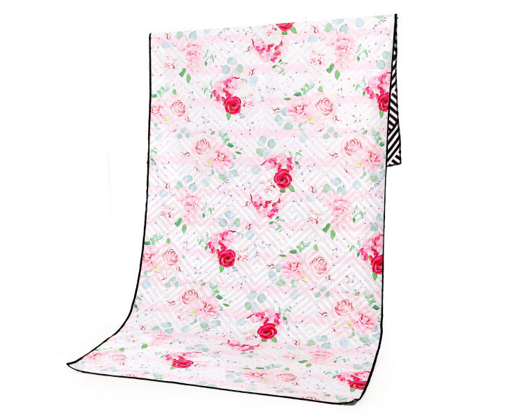 HKM-425363 Superfine Fiber Travel Outdoor Sports Beach Towel - Lightweight 175x75cm, 280g
