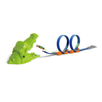 HKM-425427 Crocodile Scene Alloy Race Car Catapult Track for Kids 2-7 Years