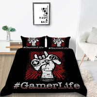 HKM-425555 Cartoon Themed Polyester Bedding Set in Various Sizes