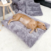 HKM-425555 Removable and Washable Pet Nest for Large Dogs with Thick Sleeping Pad