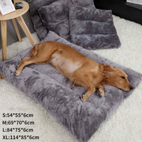 HKM-425555 Removable and Washable Pet Nest for Large Dogs with Thick Sleeping Pad