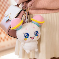 HKM-425619 Kawaii Plush Heart Stuffed Toy - Cute Girly Anime Doll for Bedroom Decoration
