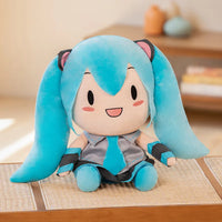 HKM-425619 Kawaii Plush Heart Stuffed Toy - Cute Girly Anime Doll for Bedroom Decoration