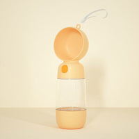 HKM-425811 Portable Dog Water Bottle with Dual Feeding Function - Available in Multiple Colors