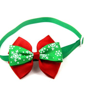 HKM-425939 Festive Cartoon Pet Bow Tie for Dogs and Cats - Christmas Party Decoration, Polyester Material