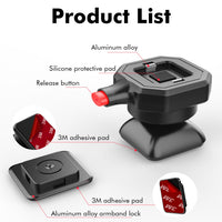 HKM-426003 Universal Plastic Cycling Phone Holder for Secure and Stable Use