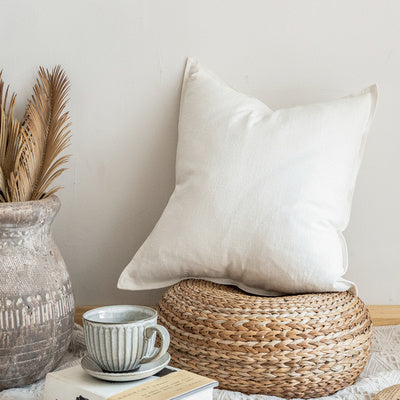 HKM-426067 Japanese Linen Cotton Cushion with PP Cotton Filling