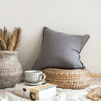 HKM-426067 Japanese Linen Cotton Cushion with PP Cotton Filling