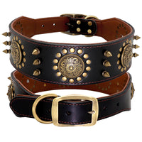 HKM-426451 Large Studded Dog Collar for Enhanced Durability and Safety