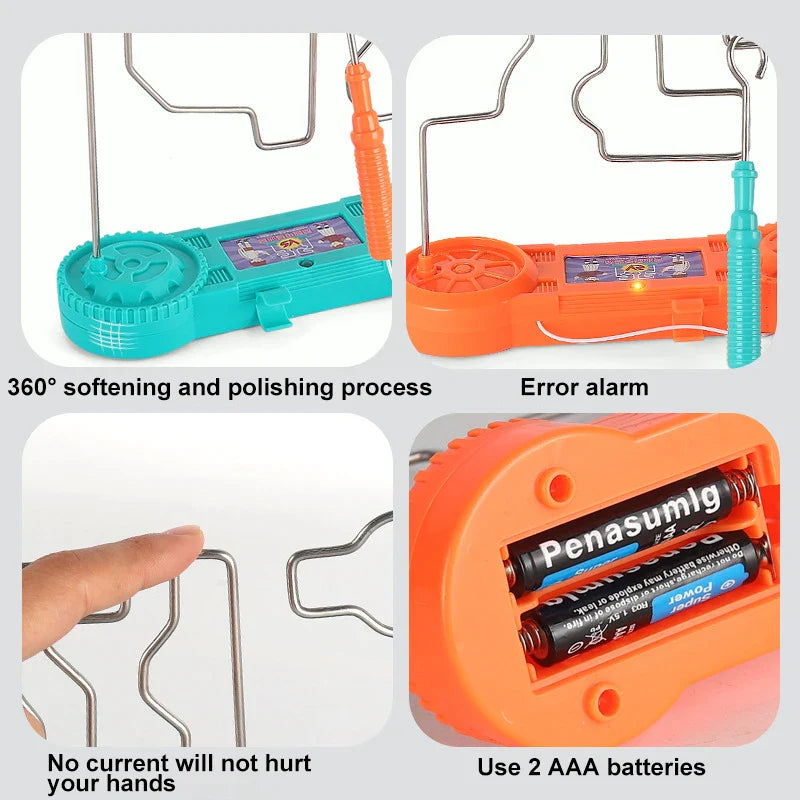 HKM-426515 Electric Circuit Bump Maze Game for Kids, Fun Educational Toy for Concentration Training, Ages 3+