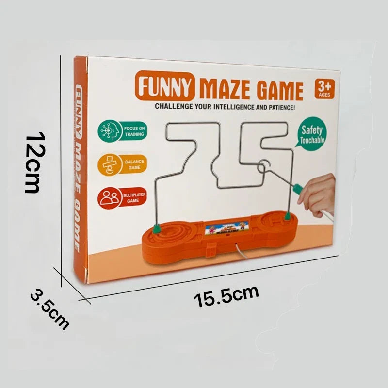 HKM-426515 Electric Circuit Bump Maze Game for Kids, Fun Educational Toy for Concentration Training, Ages 3+