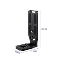HKM-426515 Hydraulic PTZ Camera Stabilizer Tripod for iPhone - Aluminum Alloy, 6-10 kg Load Capacity