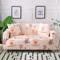 HKM-427155 Versatile Polyester Fiber Sofa Slipcover for Three-Seat Sofas (190-230cm)