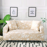 HKM-427155 Versatile Polyester Fiber Sofa Slipcover for Three-Seat Sofas (190-230cm)