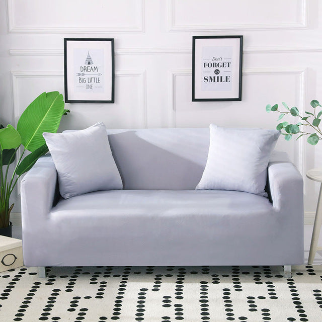HKM-427155 Versatile Polyester Fiber Sofa Slipcover for Three-Seat Sofas (190-230cm)