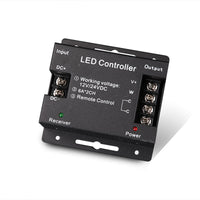 HKM-427283 Dual Color Temperature Dimming Controller with Remote - RF Touch, 12-24V, Iron Shell