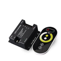 HKM-427283 Dual Color Temperature Dimming Controller with Remote - RF Touch, 12-24V, Iron Shell
